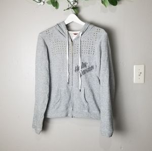 Harley Davidson terry cloth hoodie size M